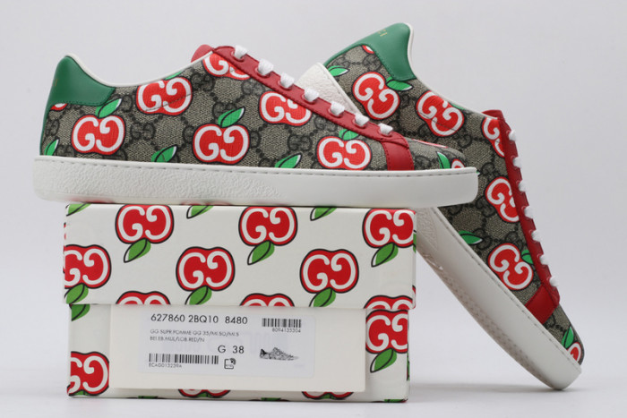 gi ace embroidered low-top sneaker