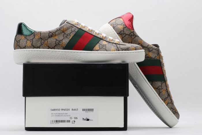 gi ace embroidered low-top sneaker