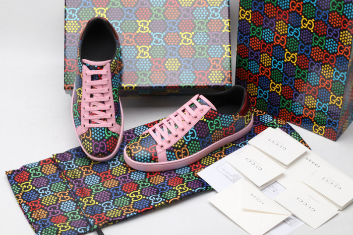 gi ace embroidered low-top sneaker