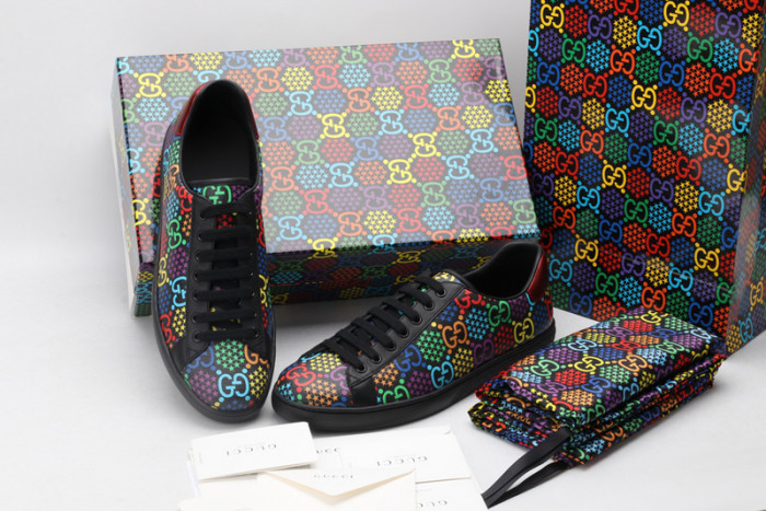 gi ace embroidered low-top sneaker