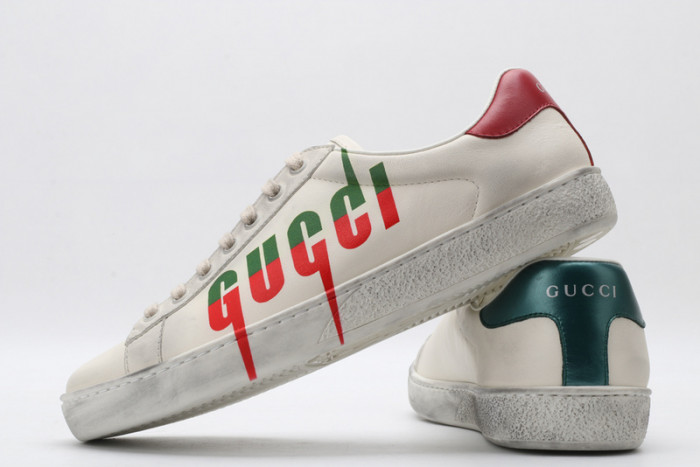 gi ace embroidered low-top sneaker