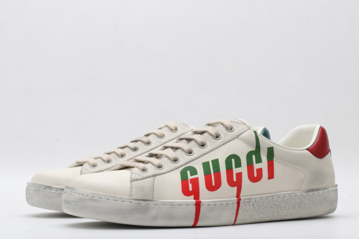 gi ace embroidered low-top sneaker