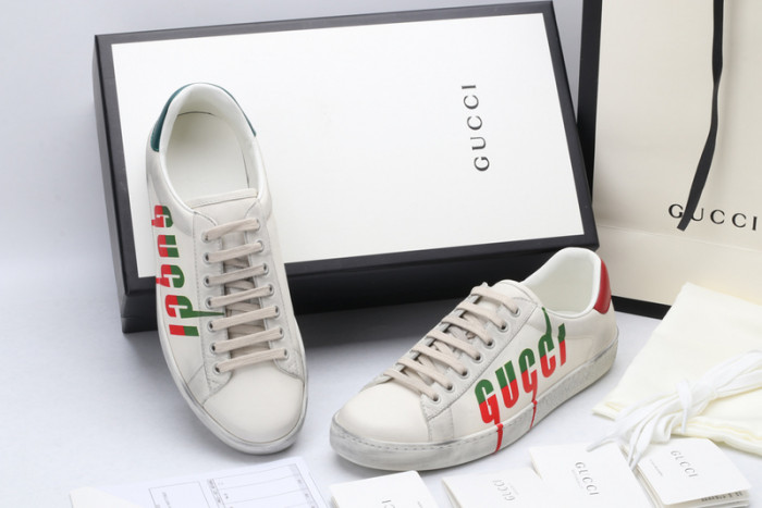 gi ace embroidered low-top sneaker