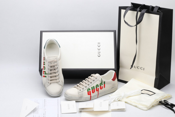gi ace embroidered low-top sneaker