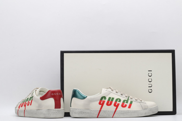 gi ace embroidered low-top sneaker