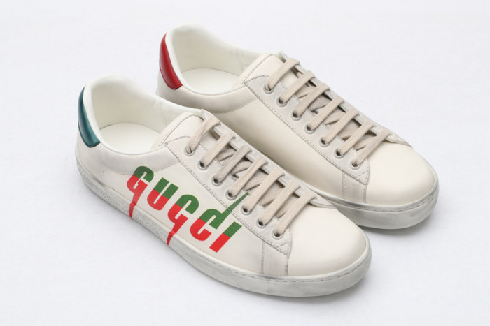 gi ace embroidered low-top sneaker