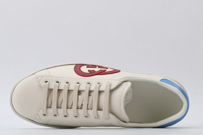 gi ace embroidered low-top sneaker