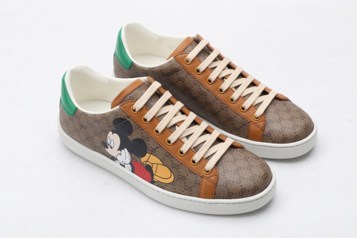 gi ace embroidered low-top sneaker