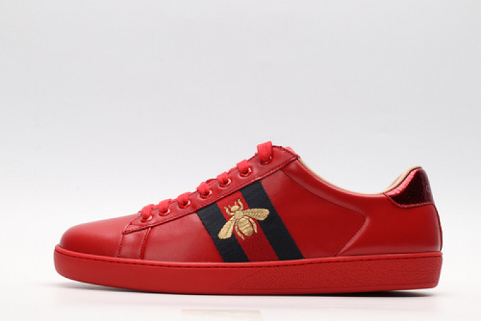 gi ace embroidered low-top sneaker