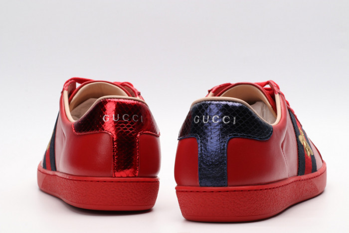 gi ace embroidered low-top sneaker