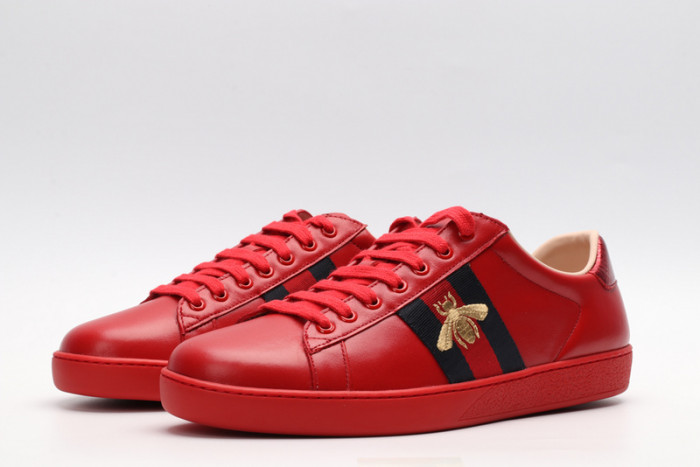 gi ace embroidered low-top sneaker