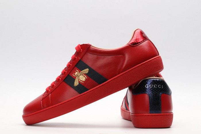 gi ace embroidered low-top sneaker