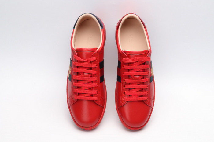gi ace embroidered low-top sneaker