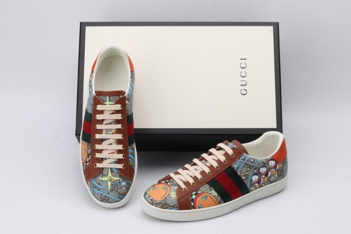gi ace embroidered low-top sneaker