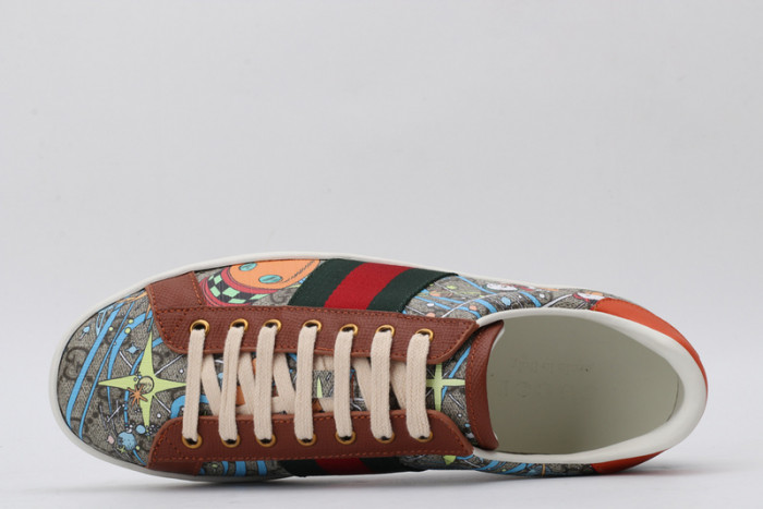 gi ace embroidered low-top sneaker