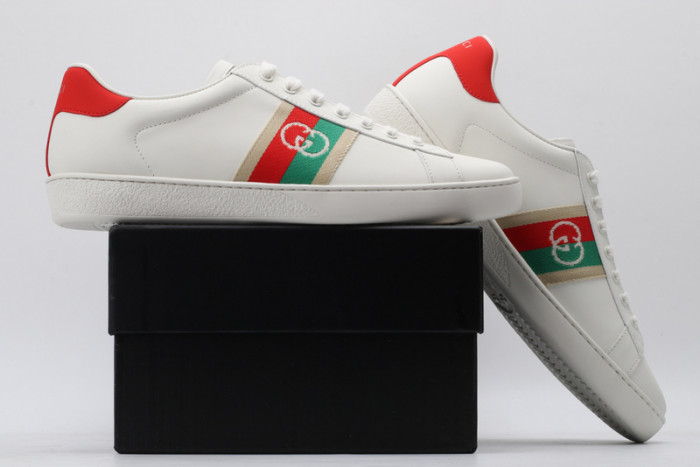 gi ace embroidered low-top sneaker