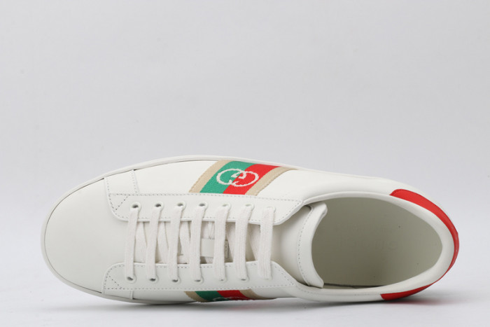 gi ace embroidered low-top sneaker