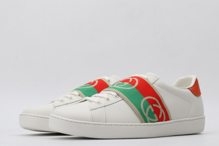 gi ace embroidered low-top sneaker