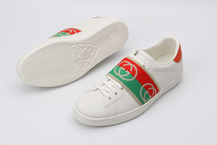 gi ace embroidered low-top sneaker
