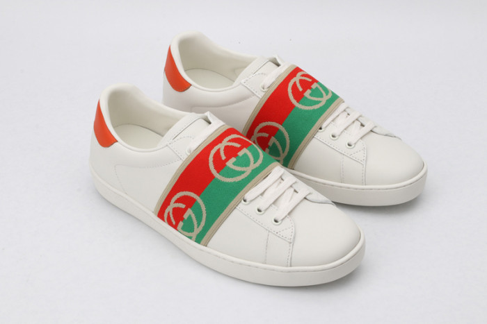 gi ace embroidered low-top sneaker