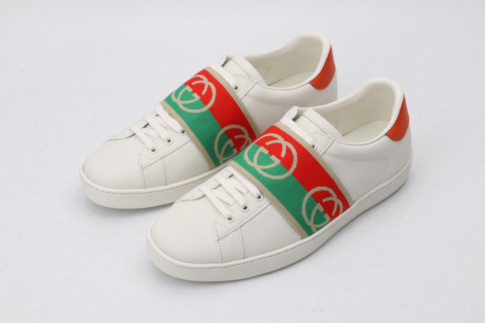 gi ace embroidered low-top sneaker