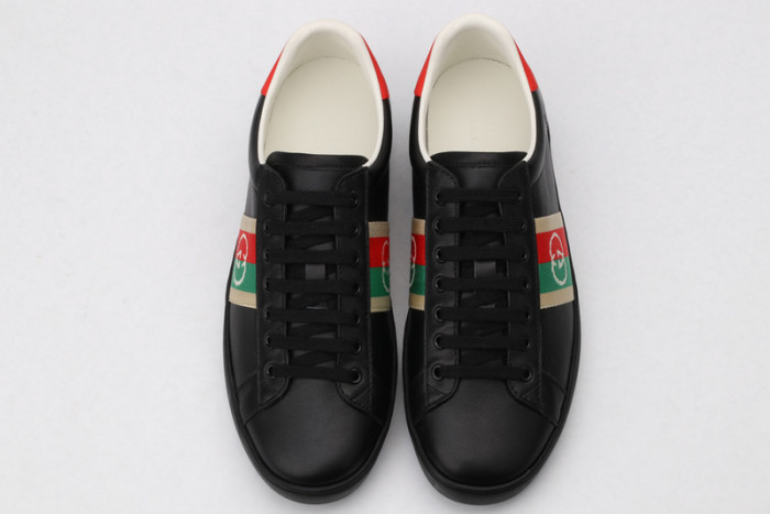 gi ace embroidered low-top sneaker