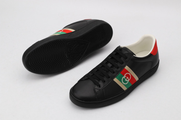 gi ace embroidered low-top sneaker