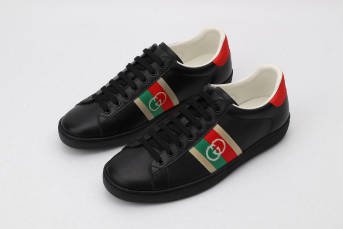 gi ace embroidered low-top sneaker