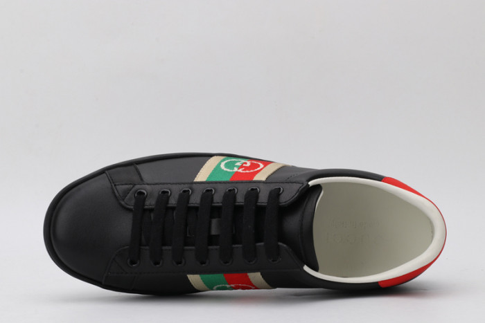 gi ace embroidered low-top sneaker