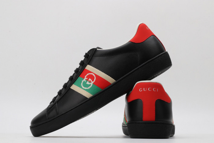 gi ace embroidered low-top sneaker