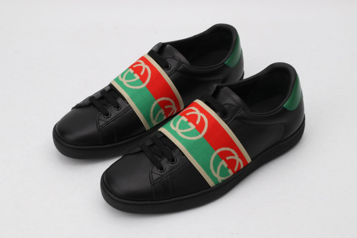 gi ace embroidered low-top sneaker