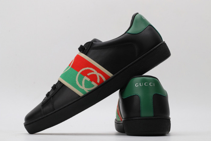 gi ace embroidered low-top sneaker