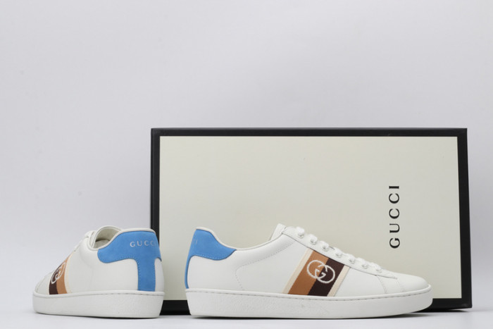 gi ace embroidered low-top sneaker