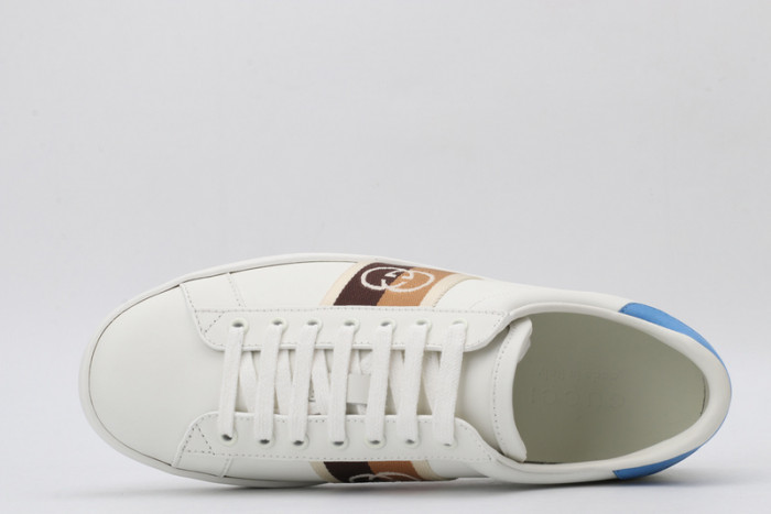gi ace embroidered low-top sneaker