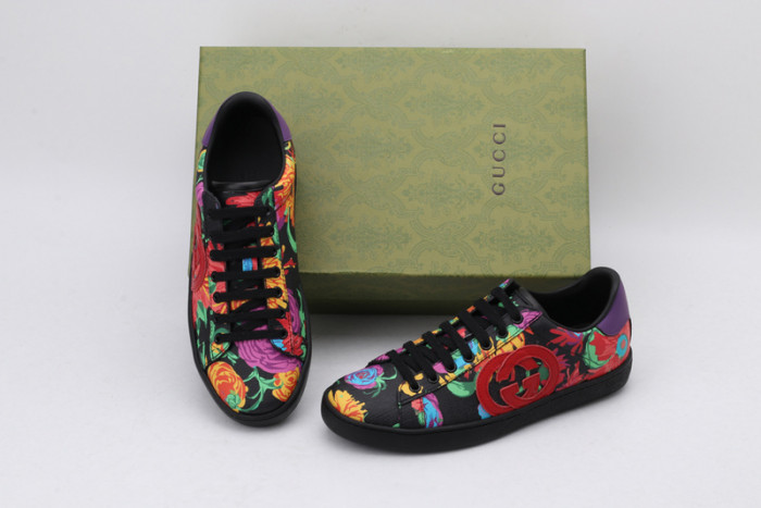 gi ace embroidered low-top sneaker