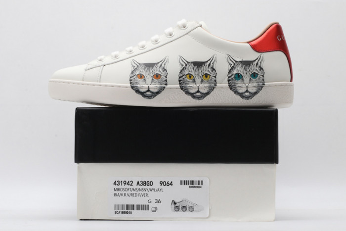 gi ace embroidered low-top sneaker