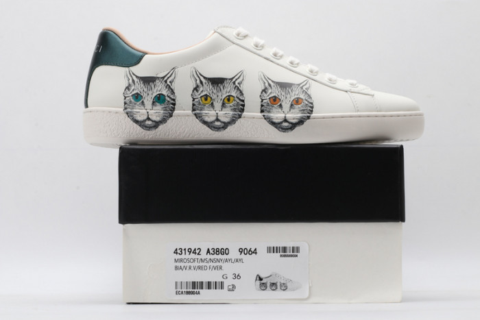 gi ace embroidered low-top sneaker