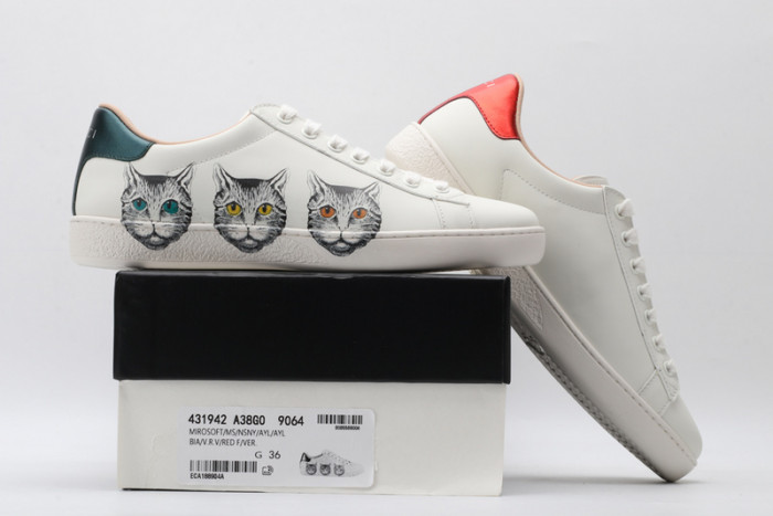 gi ace embroidered low-top sneaker
