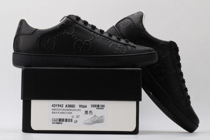 gi ace embroidered low-top sneaker