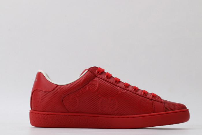 gi ace embroidered low-top sneaker