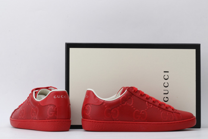 gi ace embroidered low-top sneaker