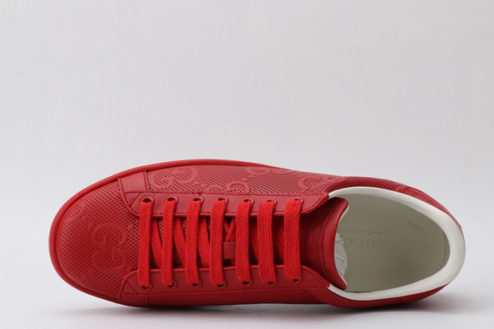 gi ace embroidered low-top sneaker
