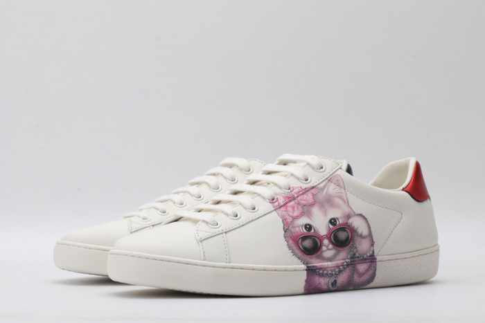 gi ace embroidered low-top sneaker
