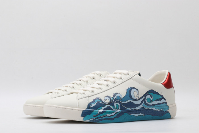 gi ace embroidered low-top sneaker