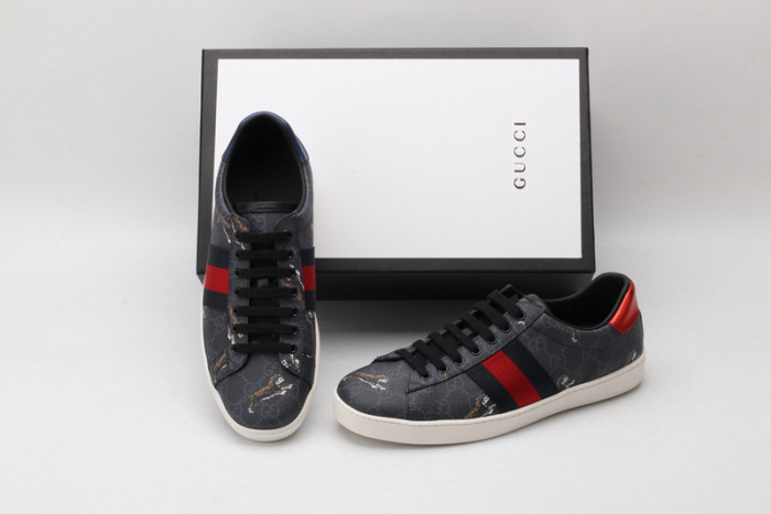 gi ace embroidered low-top sneaker