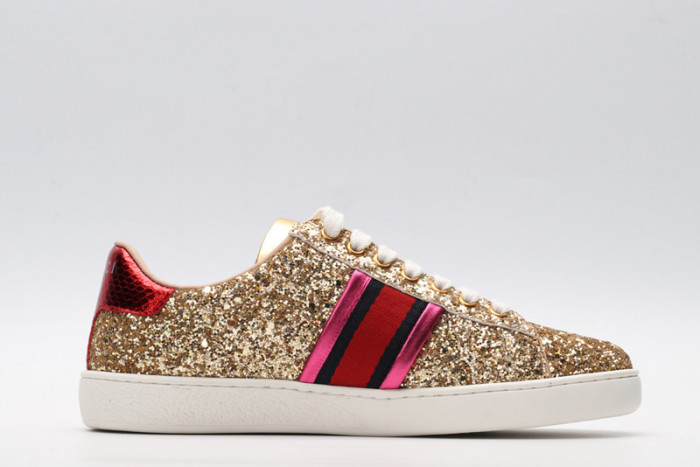 gi ace embroidered low-top sneaker