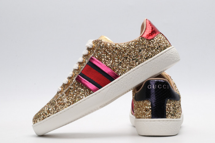 gi ace embroidered low-top sneaker