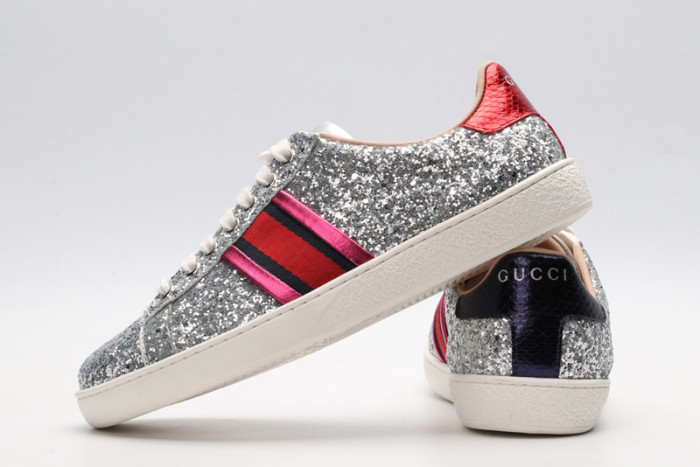 gi ace embroidered low-top sneaker