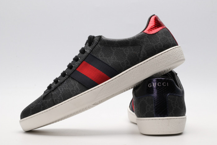 gi ace embroidered low-top sneaker