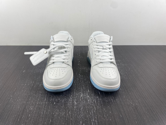 ofw out of office low-top leather sneakers